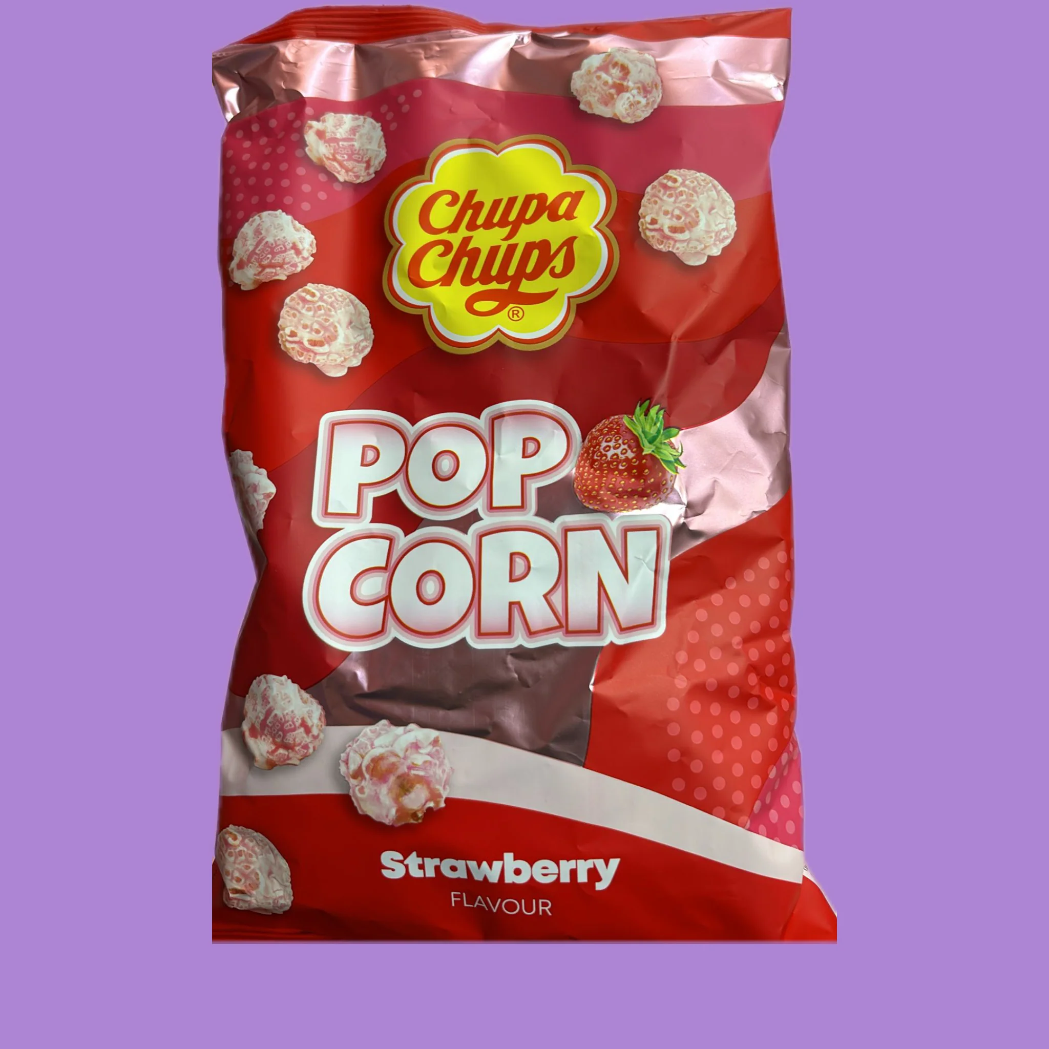 Pop corn chupa chups fraise